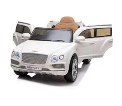 Carrinho Elétrico Infantil Carro Passeio Bentley 12v Branco