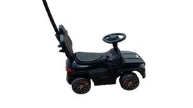 Carrinho Elétrico Infantil com Empurrador - Preto Carrinho Elétrico Infantil com Empurrador - Preto