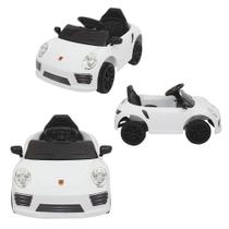 Carrinho Elétrico Infantil Controle 2 em 1 Porsche Criança - Bang Toys
