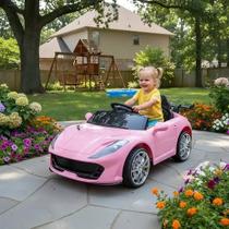 Carrinho Elétrico Infantil Controle Remoto Bateria Bivolt com Som e Luz