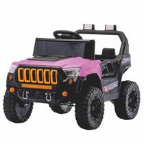 Carrinho Elétrico Infantil Jeep Jipinho Jipe Quadriciclo 12v Potente Com Controle Remoto