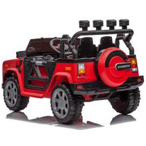 Carrinho Elétrico Infantil Jipe Mini 12v Off Road Vermelho - Toys Plus