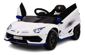 Carrinho Elétrico Infantil Lamborghini 12V Branco