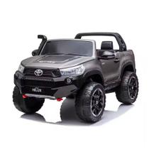 Carrinho Elétrico Infantil Licensed Toyota Hilux 12V 4x4 2 assentos modelo premium