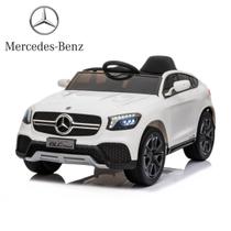 Carrinho Elétrico Infantil Mercedes-benz Glc Coupe 12v Branco