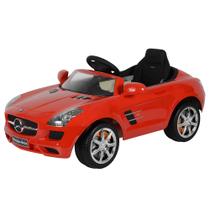 Carrinho Elétrico Infantil Mercedes Benz SLS AMG Vermelho