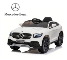 Carrinho Elétrico Infantil Mercedes Glc Branca 12v Controle Branco