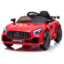 Carrinho Elétrico Infantil Mini Mercedez Vermelho Luxo Carro