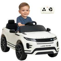 Carrinho Elétrico Infantil Mini Range Rover Evoque 12V Carro Branco / Bang Toys Carrinho Elétrico Infantil Mini Range Rover Evoque 12V Carro Branco / Bang Toys