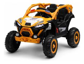 Carrinho Elétrico Infantil Mini Utv 12v 30kg Carro Adventure Laranja Zippy