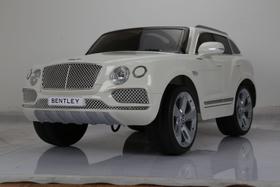 Carrinho Elétrico Infantil Para Crianças Motorizado Bentley Bentayga - Branco