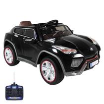 Carrinho Elétrico Infantil SUV Raven, 6V Com Controle Remoto BelFix Bel Brink Preto