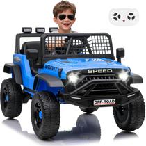 Carrinho Elétrico Infantil VeezyGo 24V 4WD com Controle Remoto, Azul Carrinho Elétrico Infantil VeezyGo 24V 4WD com Controle Remoto, Azul