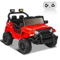 Carrinho Elétrico Infantil XVD 12V com Controle Remoto - Vermelho