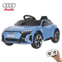 Carrinho Elétrico Mini Audi E-tron Gt 6v Infantil Azul Bw273 Importway Toca MP3 Luz/Som Controle Remoto Suporta 25kg Carrinho Elétrico Mini Audi E-tron Gt 6v Infantil Azul Bw273 Importway Toca MP3 Luz/Som Controle Remoto Suporta 25kg