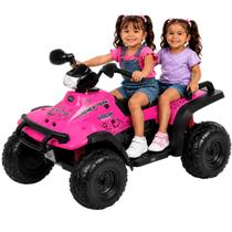 Carrinho Eletrico Peg-Perego Polaris Power Trail Rosa 12V Carrinho Eletrico Peg-Perego Polaris Power Trail Rosa 12V