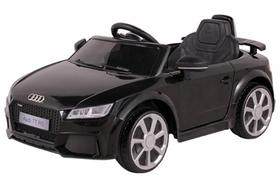 Carrinho Elétrico Preto Audi TT Controle Rem 12V Bel Brink