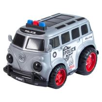 Carrinho Elite Van Polícia Resgate Ou Ambulância - Bs Toys