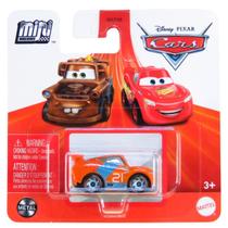 Carrinho em Miniatura do Filme Carros Disney Pixar - Mini Racers - 4 cm - Mattel