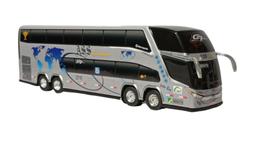 Carrinho Em Miniatura Ônibus Ass Turismo 2 Andares