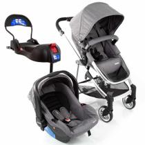 Carrinho Epic Travel System Trio Grey Steel Infanti