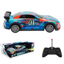 Carrinho Esportivo De Controle Remoto 7 Funções Com Led 19Cm Carrinho Esportivo De Controle Remoto 7 Funções Com Led 19Cm