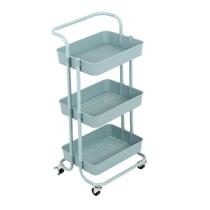 Carrinho estetica salao organizador auxiliar multiuso porta brinquedos sala cozinha consultorio dentista 3 prateleiras p