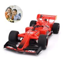 Carrinho F1 Controle Remoto Recarregável Simula Fumaça Led