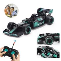 Carrinho F1 Controle Remoto Solta Fumaça E Luz Led