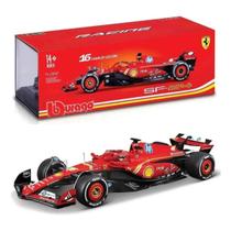Carrinho F1 Ferrari SF24 N16 c/Leclerc 1/24 - Burago Carrinho F1 Ferrari SF24 N16 c/Leclerc 1/24 - Burago
