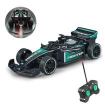 Carrinho F1 Miniatura Com Controle Remoto Simula Efeito Real