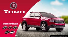 Carrinho Fiat Toro Metalizada Pick Up - Roma Brinquedos