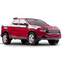 Carrinho Fiat Toro Metalizado Pick Up Caminhote 36cm Roma Brinquedos 1865