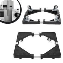 Carrinho Fogão Geladeira Gira Fácil 56Cm Aço Inox Carrinho Fogão Geladeira Gira Fácil 56Cm Aço Inox