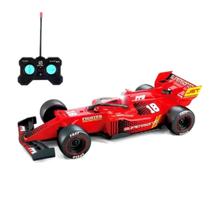 Carrinho Formula 1 Controle Remoto Solta Fumaça Recarregável Carrinho Formula 1 Controle Remoto Solta Fumaça Recarregável