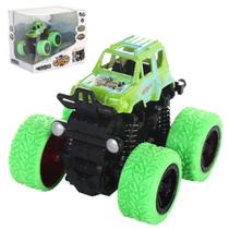 Carrinho Fricção 360 Graus Mini Truck Radicais 4x4 Verde - Unik Toys Brinquedos