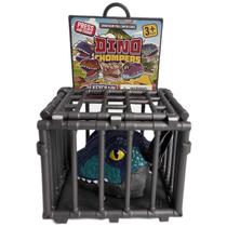 Carrinho Fricção Chaveiro Dino Chompers Na Jaula