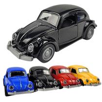 Carrinho Fusquinha Herbie De Ferro Fusca Fricção Abre Porta Branco