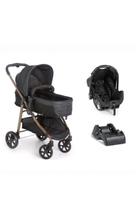 Carrinho Galzerano Extreme + Bebe Conforto Grid + Base