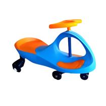Carrinho Ginga Car Infantil Com Led Triciclo Rolimã