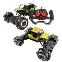 Carrinho Gira 360º Off Road Horinzontal Brinquedo Recarregável Controle Remoto Carrinho Gira 360º Off Road Horinzontal Brinquedo Recarregável Controle Remoto