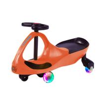 Carrinho Gira Gira Car Com Luz Laranja e Preto GXT405LLR - Fenix