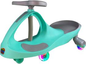 Carrinho Gira Gira Car Com Luz Led Nas Rodas, Rolimã, Infantil, Menino, Menina, Unissex, Passeio