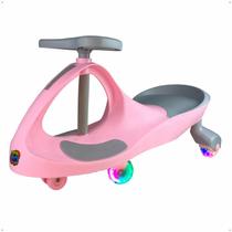 Carrinho Gira Gira Car Com Luz Led Nas Rodas, Rolimã, Infantil, Menino, Menina, Unissex, Passeio