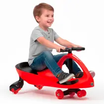 Carrinho Gira Gira Car Fenix Até 100kg Rolimã Com Luzes Nas Rodas