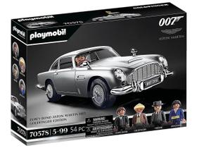 Carrinho Goldfinger 007 James Bond Aston Martin DB - Playmobil