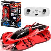 Carrinho Gravitacional DM Toys Controle Remoto Anda Na Parede E Teto