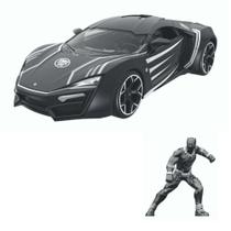 Carrinho Hollywood Rides Lykan Hypersport Black Panther Carrinho Hollywood Rides Lykan Hypersport Black Panther
