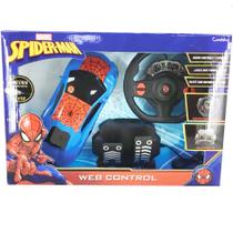 Carrinho Homem Aranha Controle Remoto 7 Funções Bateria