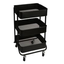 Carrinho Hong Kong Preto - ACASA Carrinho Hong Kong Preto - ACASA